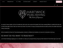 Tablet Screenshot of hartwickpublishing.com